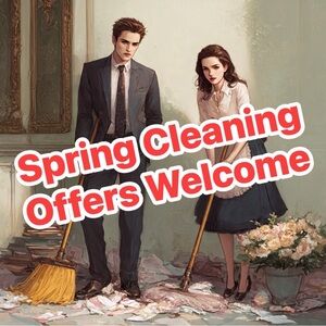 Spring Cleaning Decorative Art Print - Neutral Tones